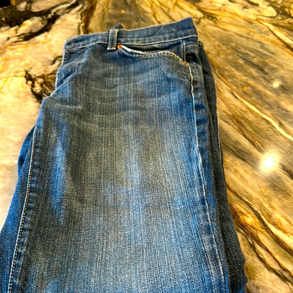 Boot cut, lowrise, barely been worn!